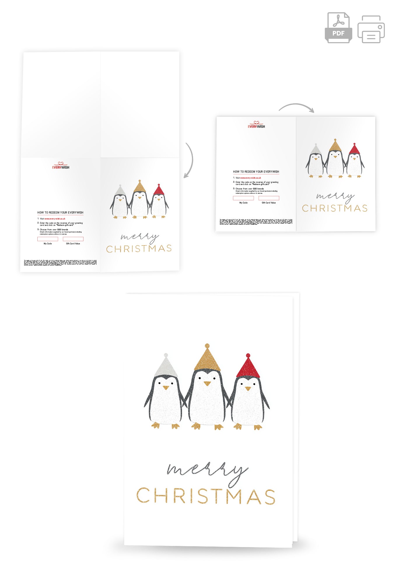 Merry Christmas - Penguins