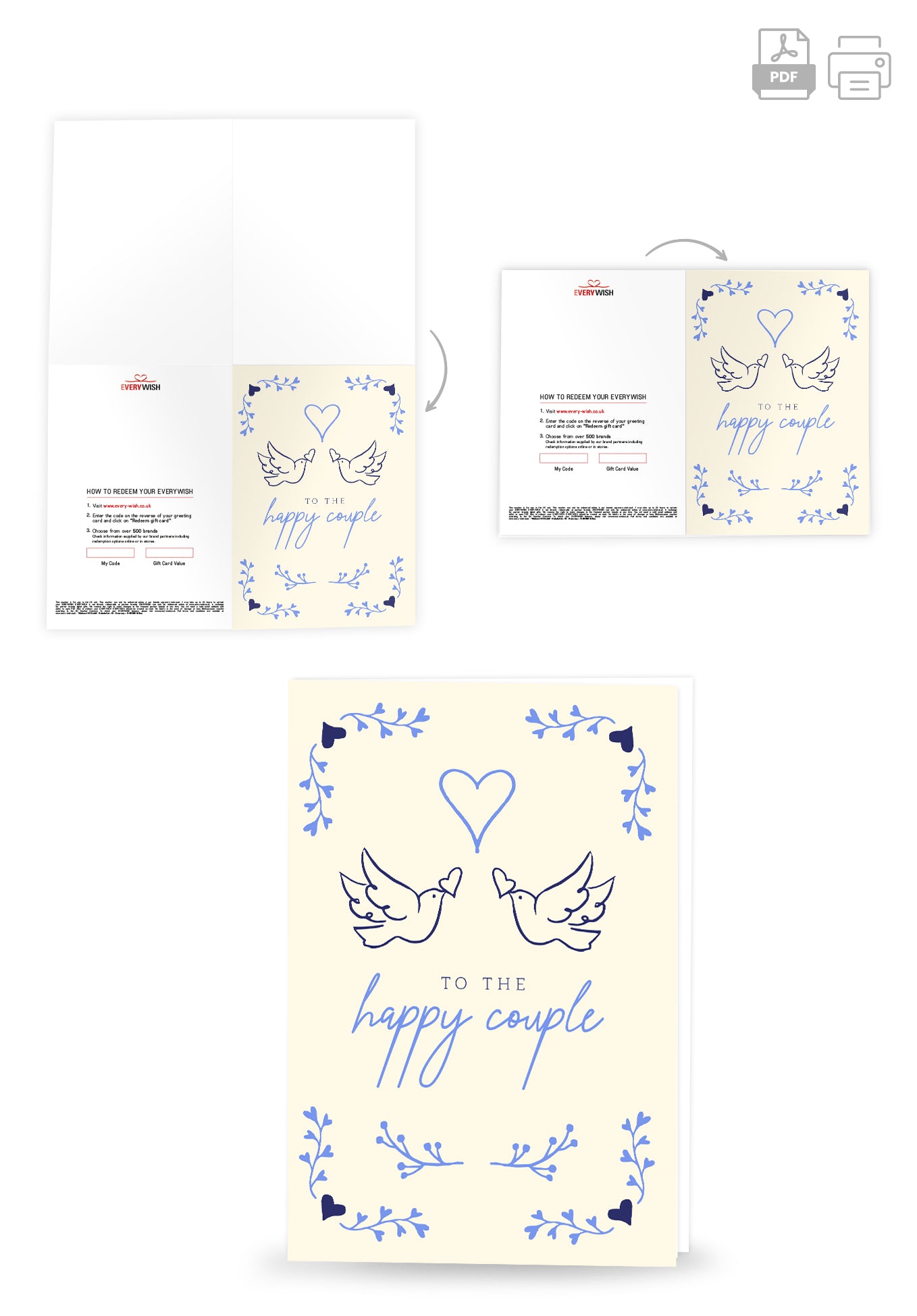 To the happy couple - Doves