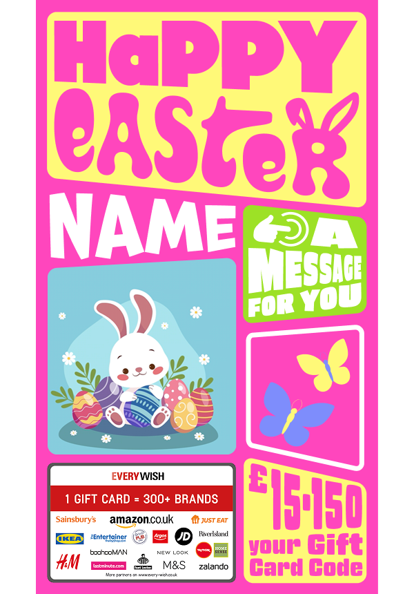Digital - Happy Easter - round