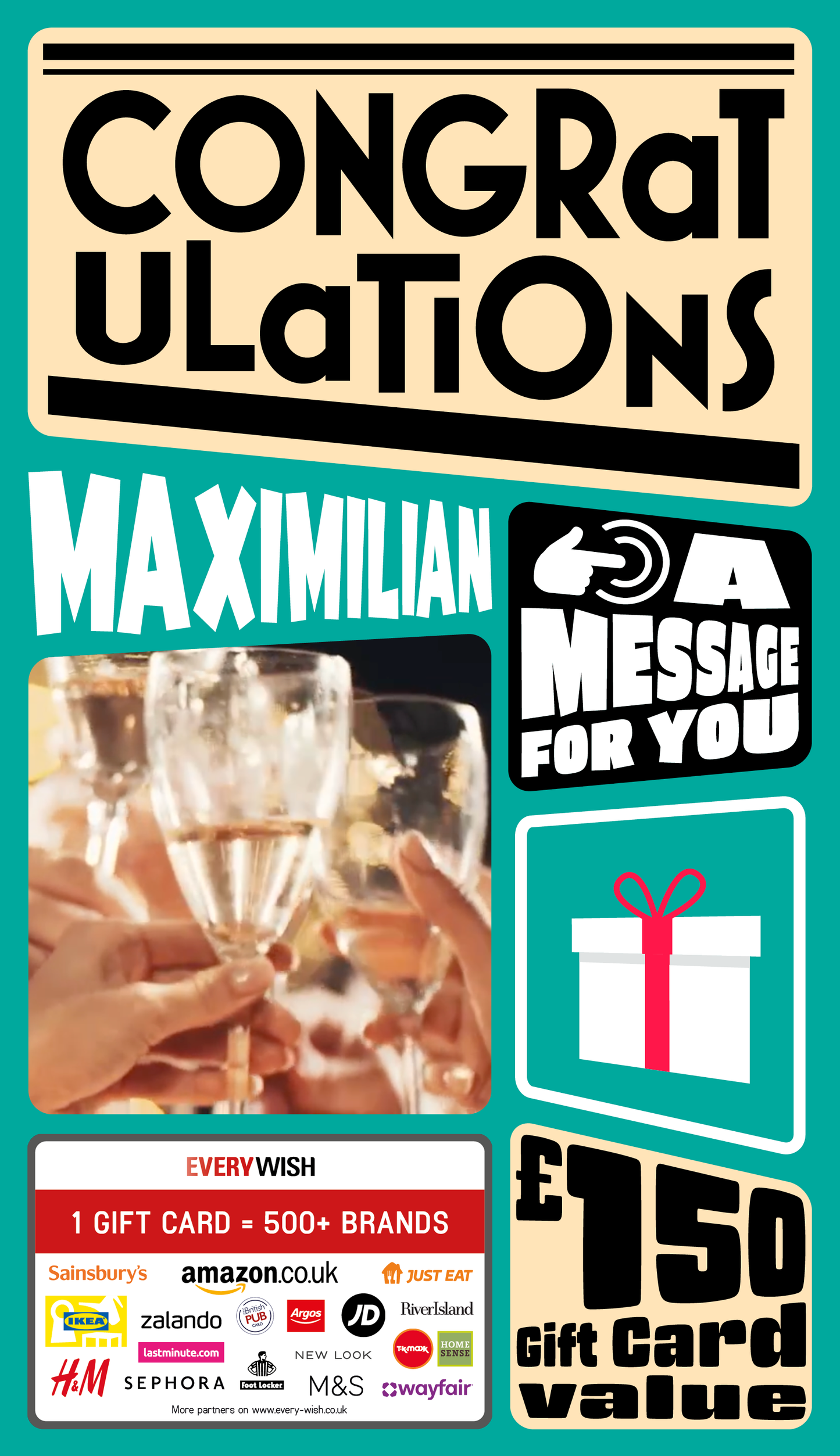 Digital - Congratulations - playful