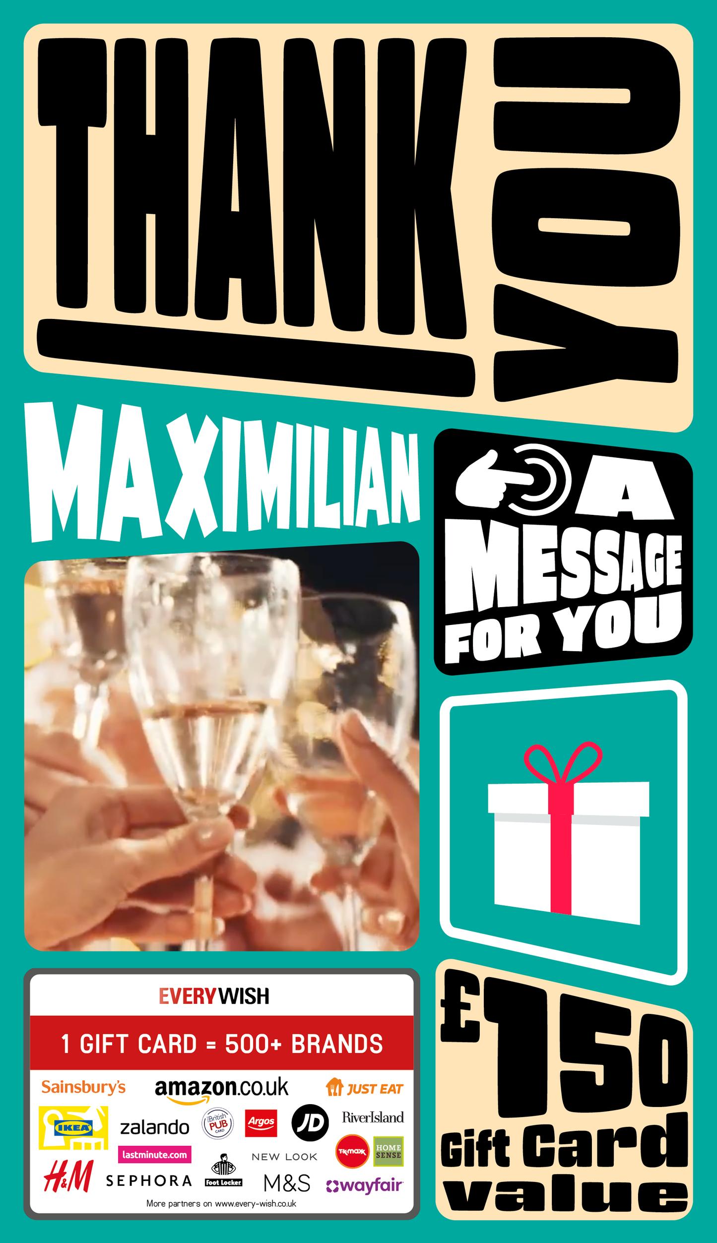 Digital - Thank you - bold