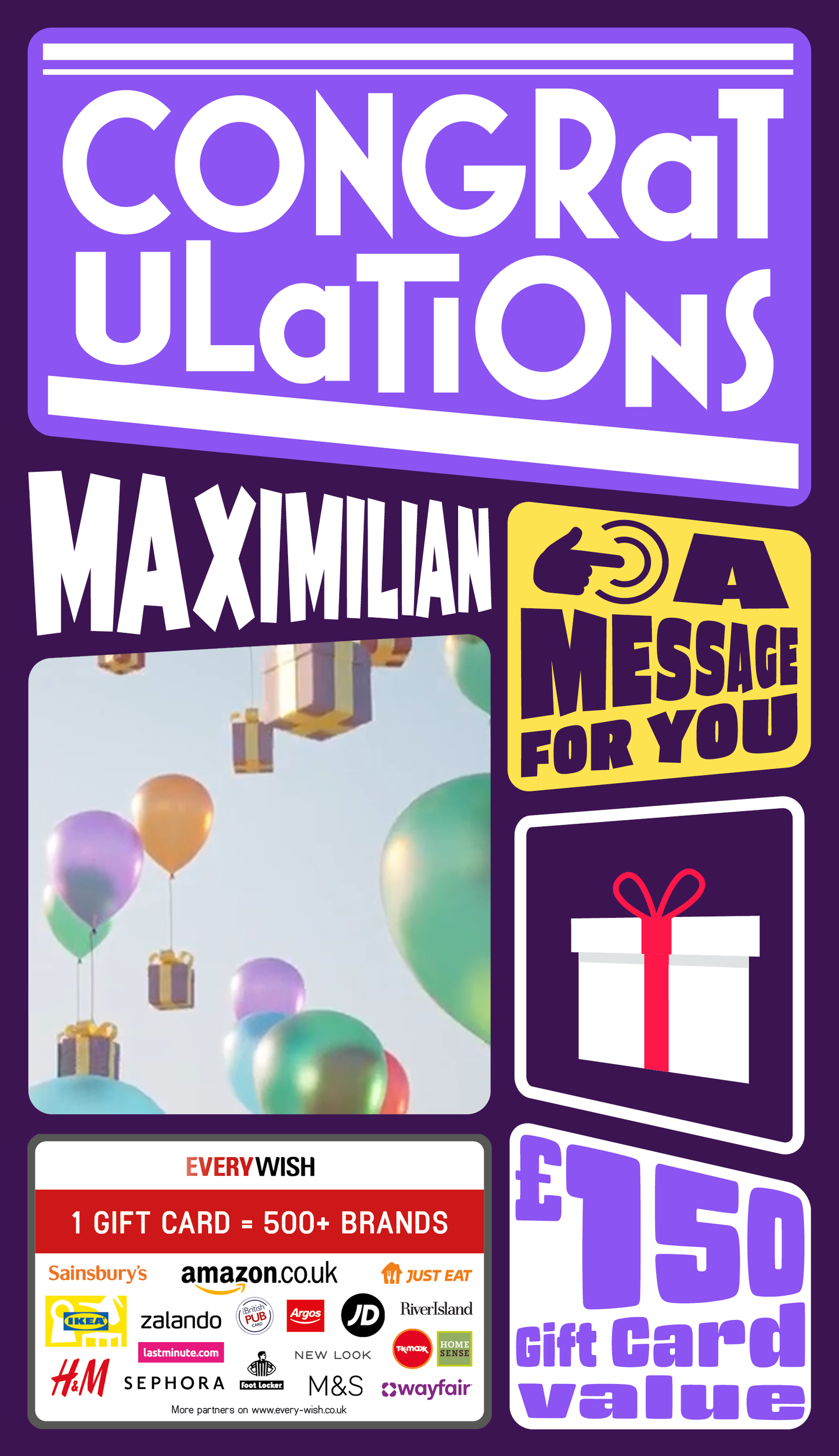 Digital - Congratulations - playful