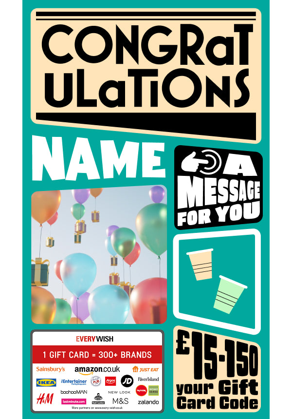 Digital - Congratulations - playful