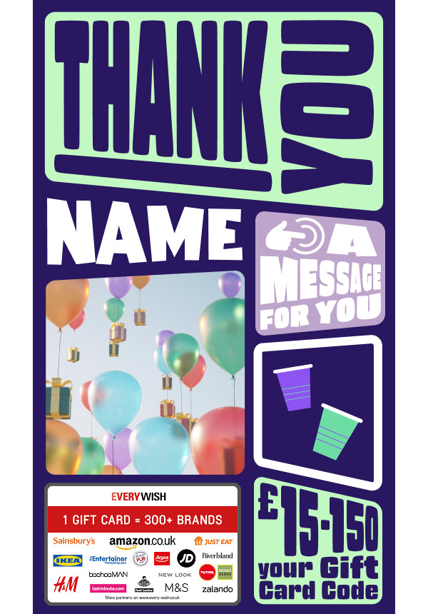 Digital - Thank you - bold