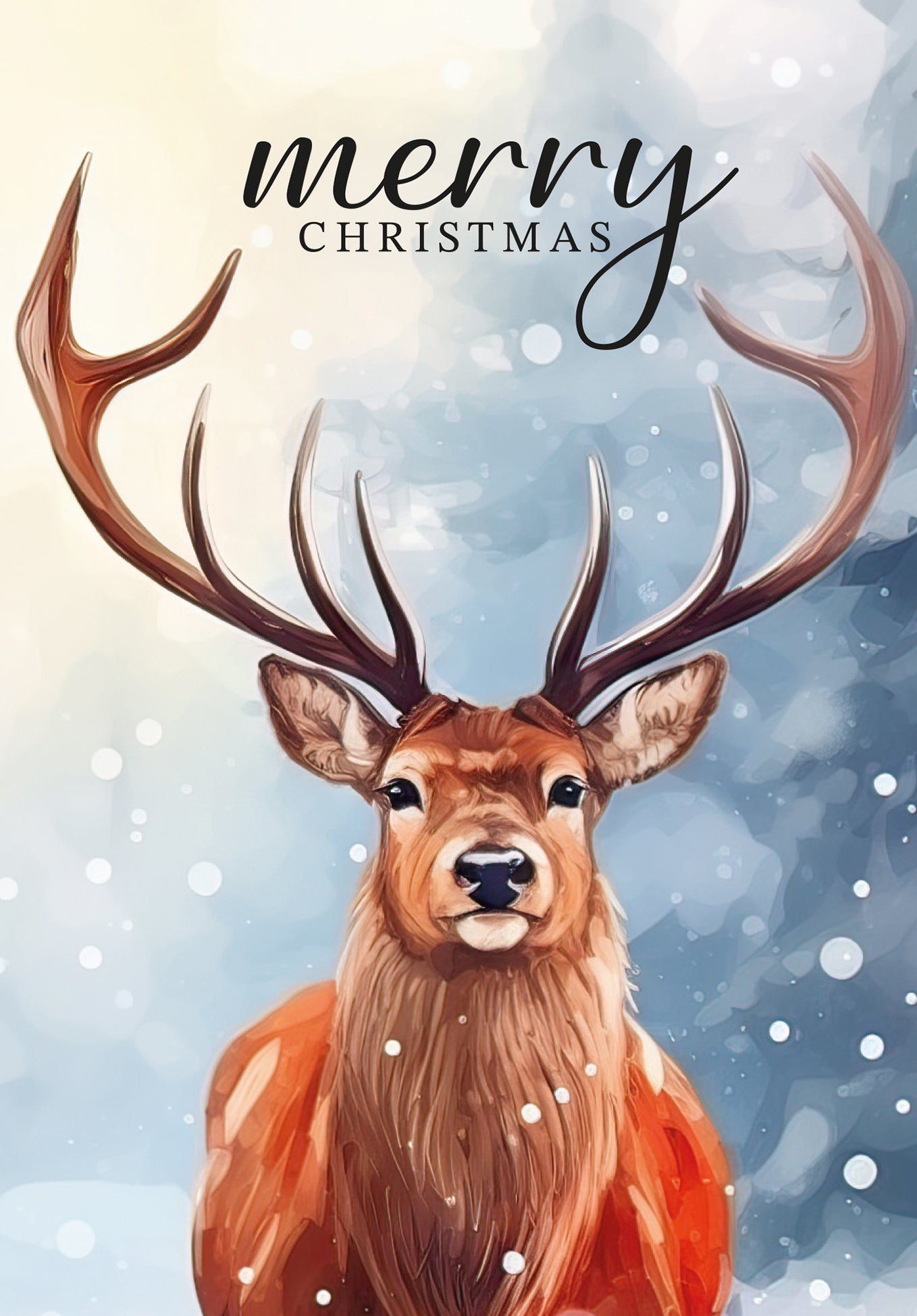 Merry Christmas - Deer