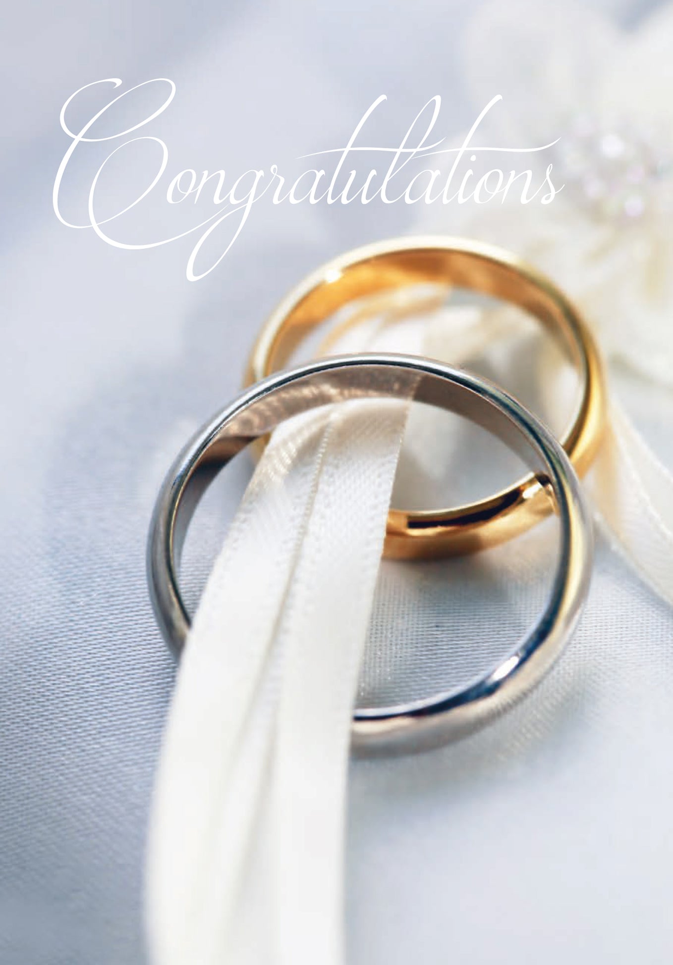 Congratulations - Wedding Rings