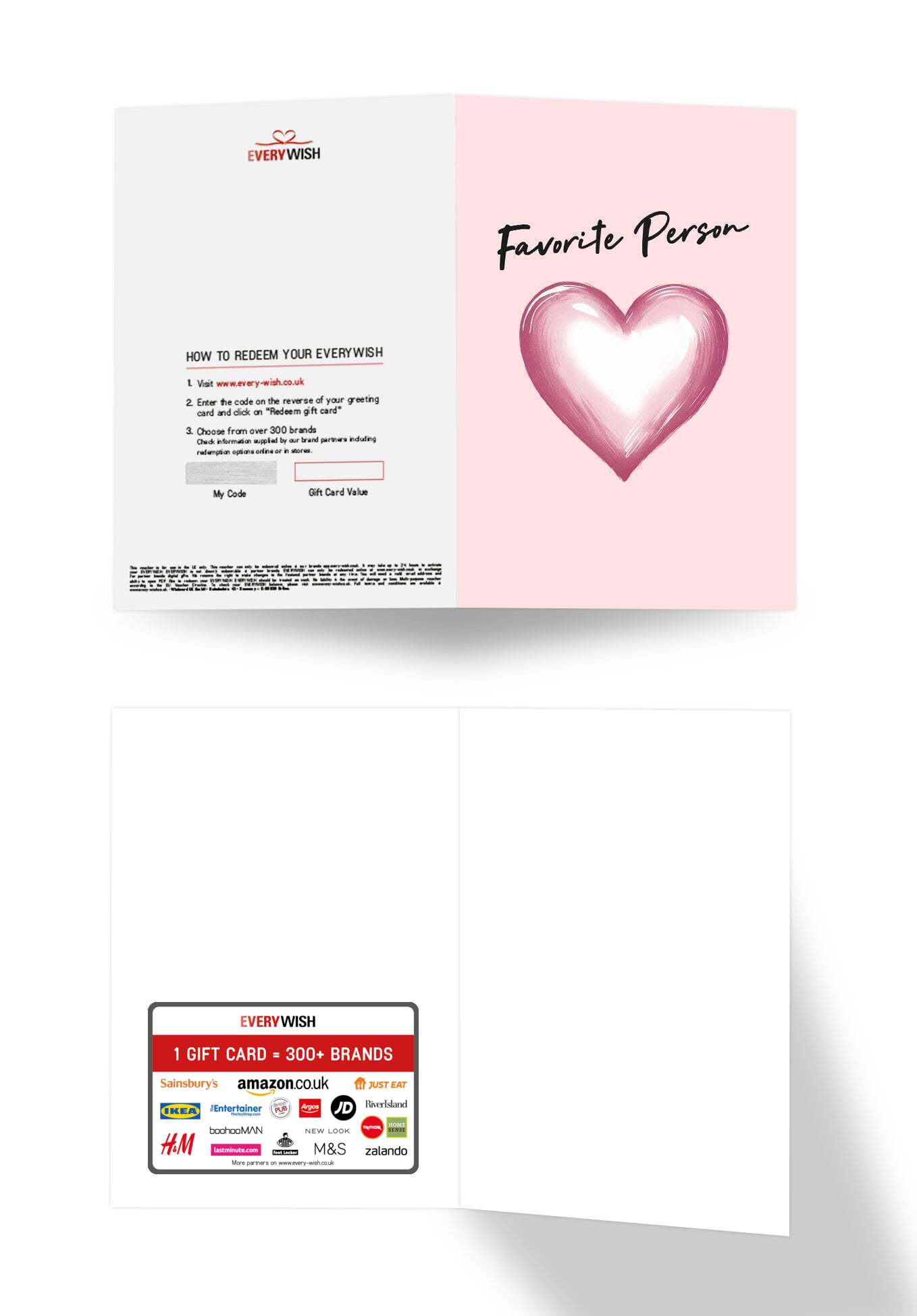 Favourite person - Pink heart