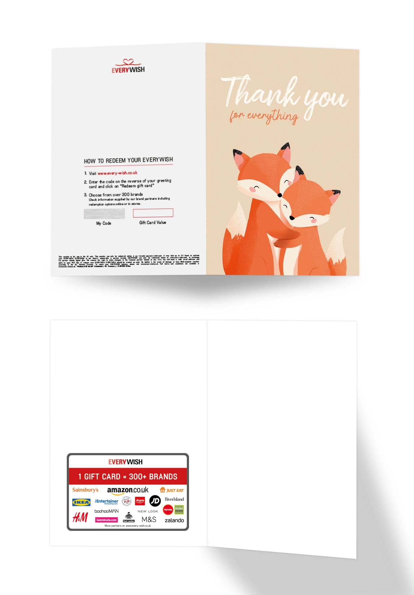 Thank you everything - Foxes (Value)