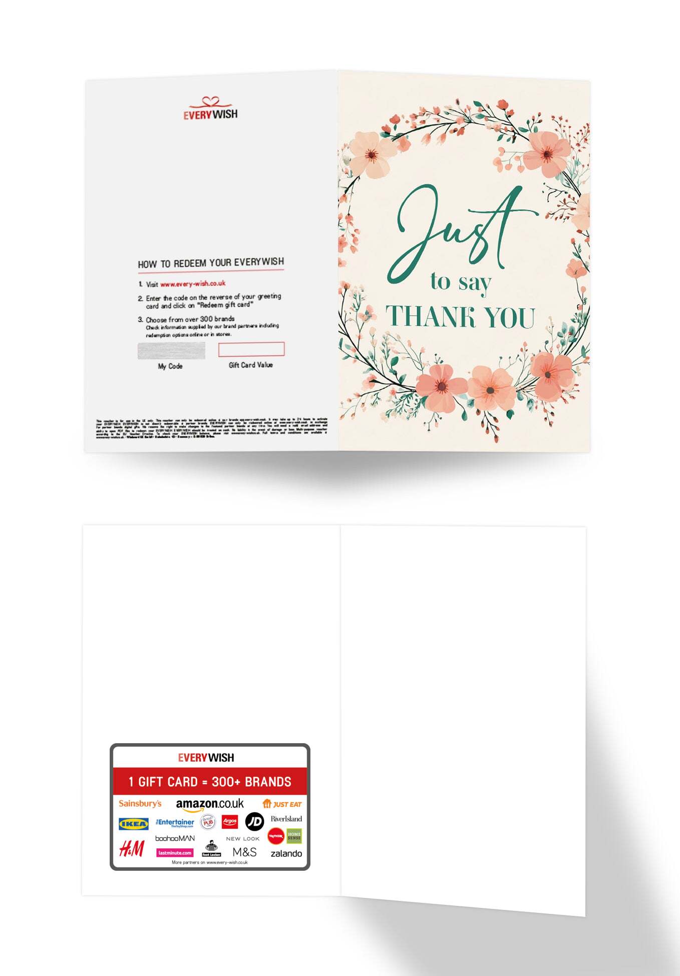 Just Thank you - Flower Wreath