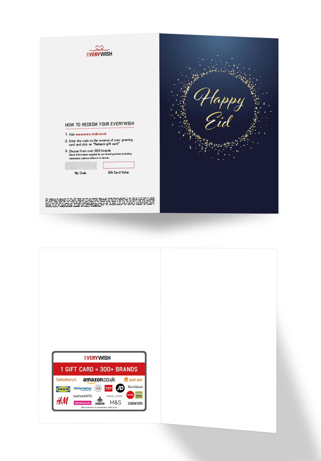 Happy Eid - Bleu or