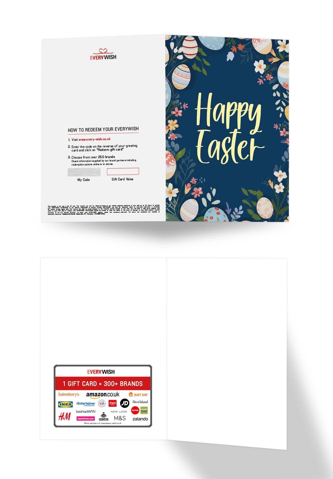 Happy Easter - Eggs Flowers