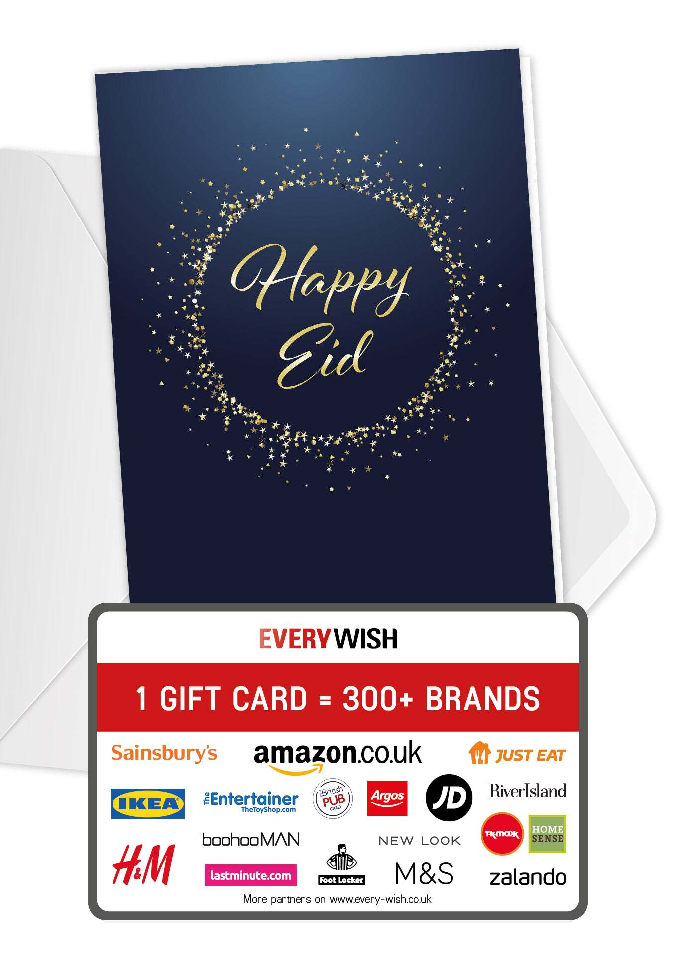 Happy Eid - Bleu or
