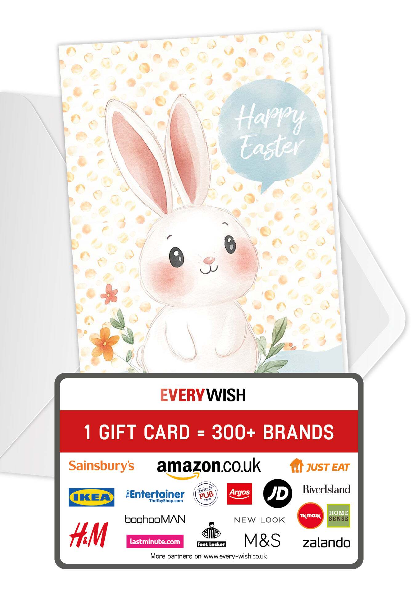 Happy Easter - Speech Bubble