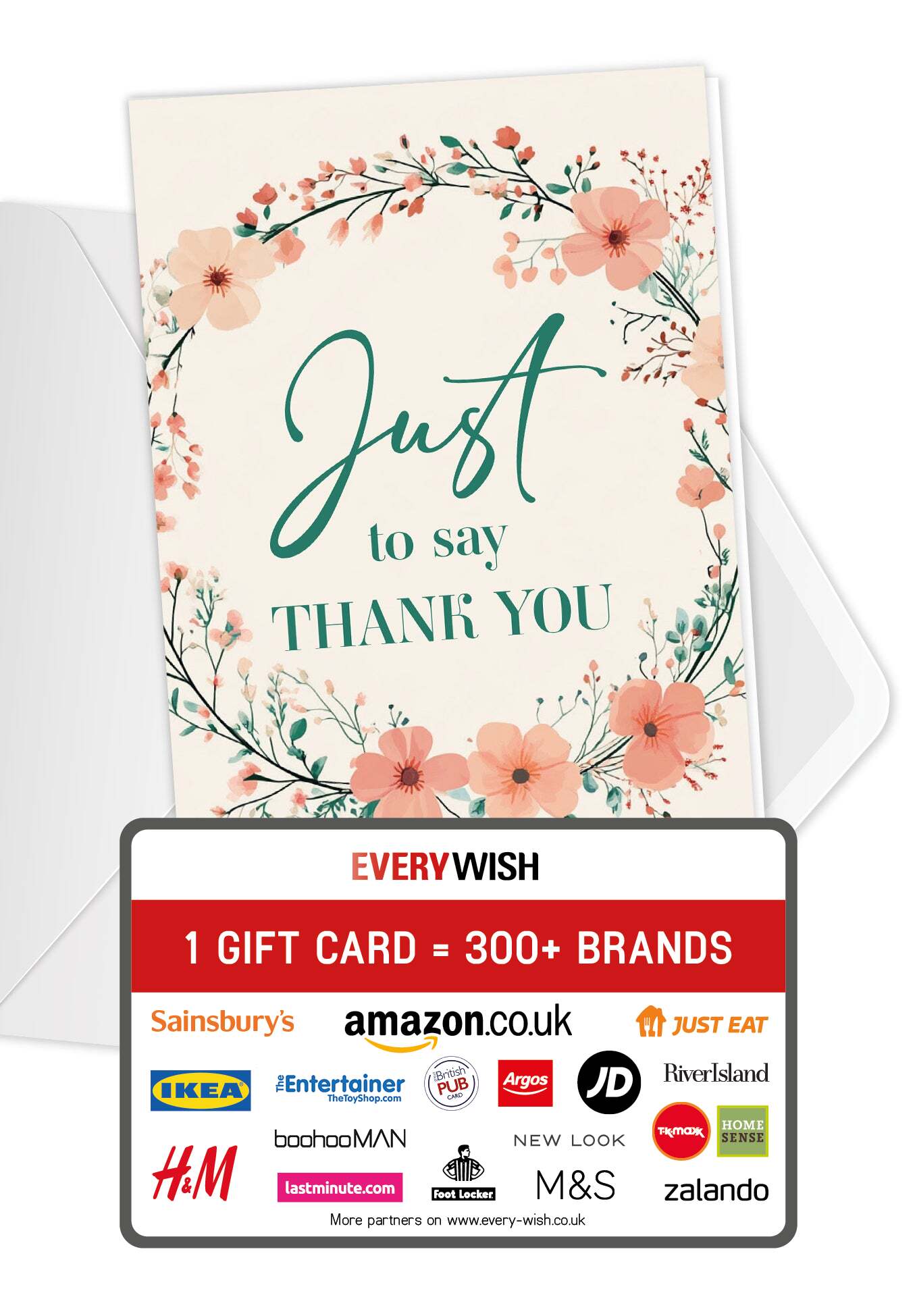 Just Thank you - Flower Wreath
