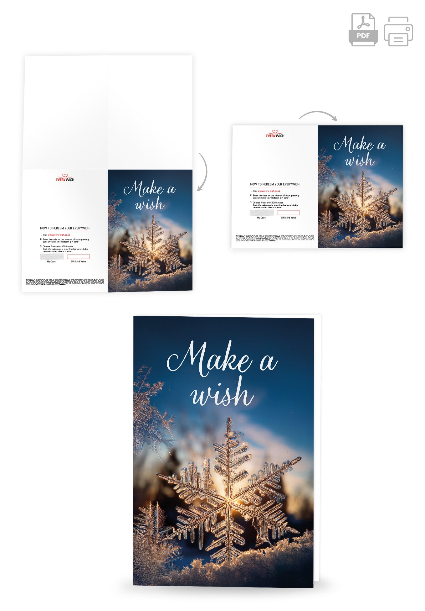 Make a wish - Snowflake