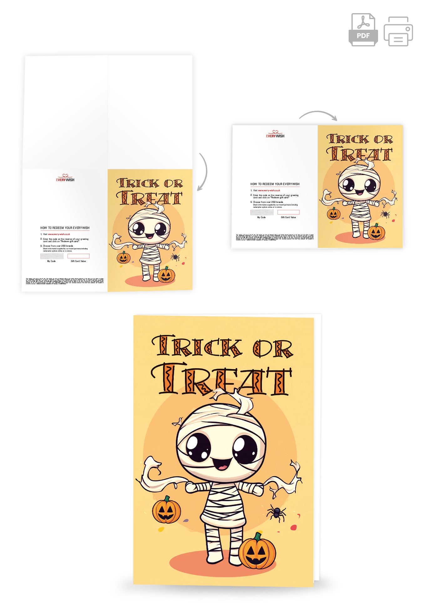 Trick or Treat - Mummy