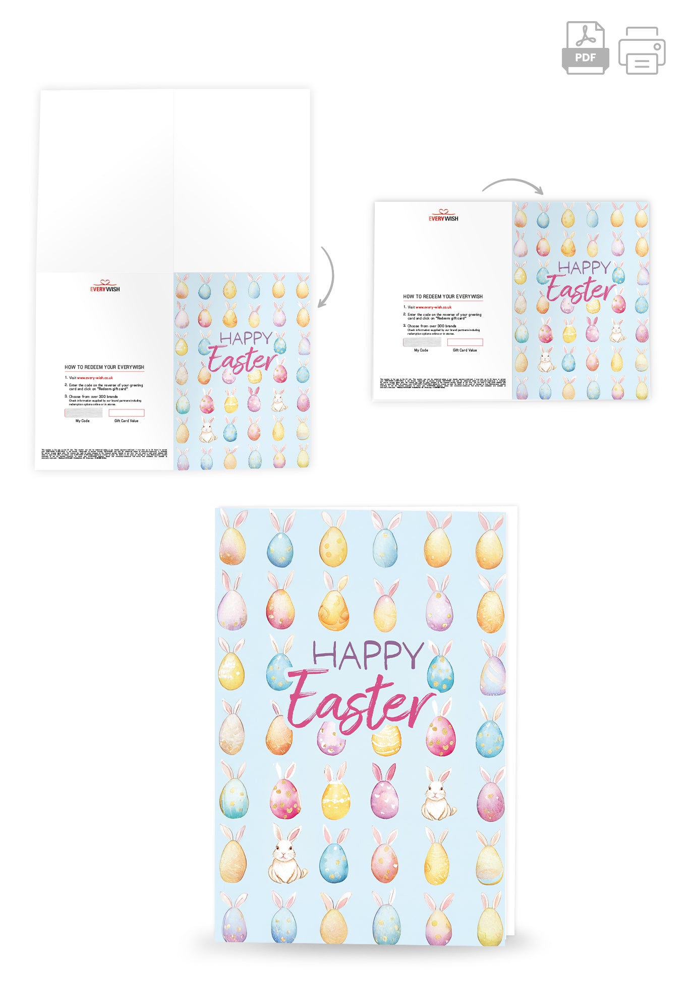 Happy Easter - Egg Pattern