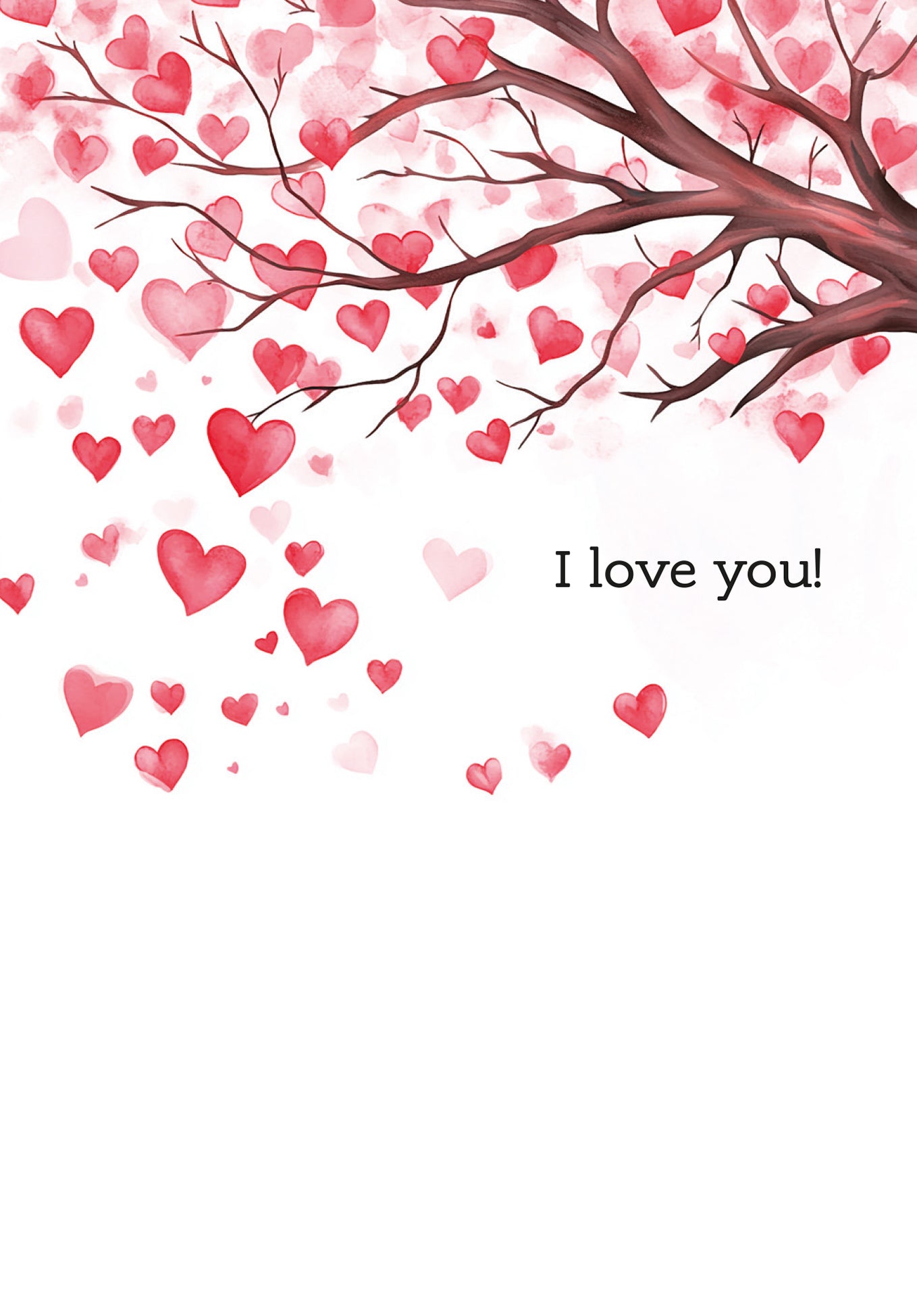 I love you - Heart tree