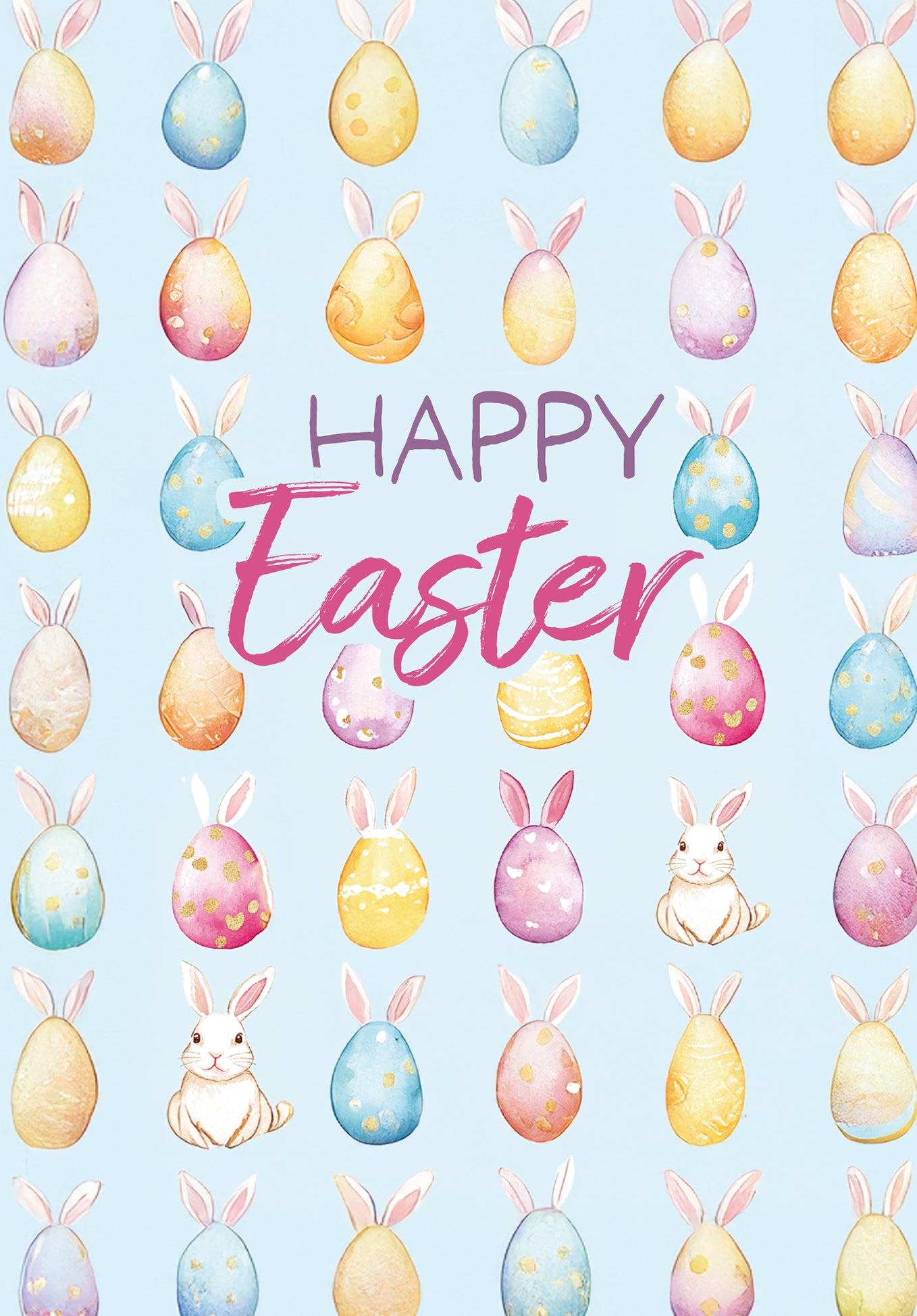 Happy Easter - Egg Pattern