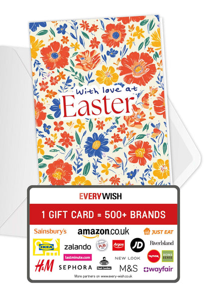 With love at Easter - Flower Pattern