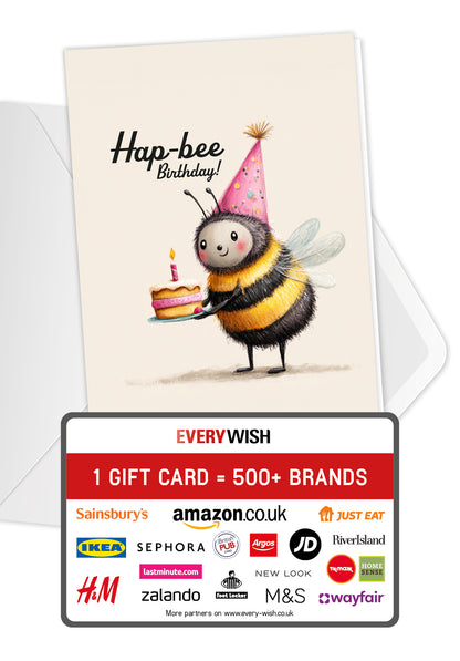 Hapbee Birthday - Bee
