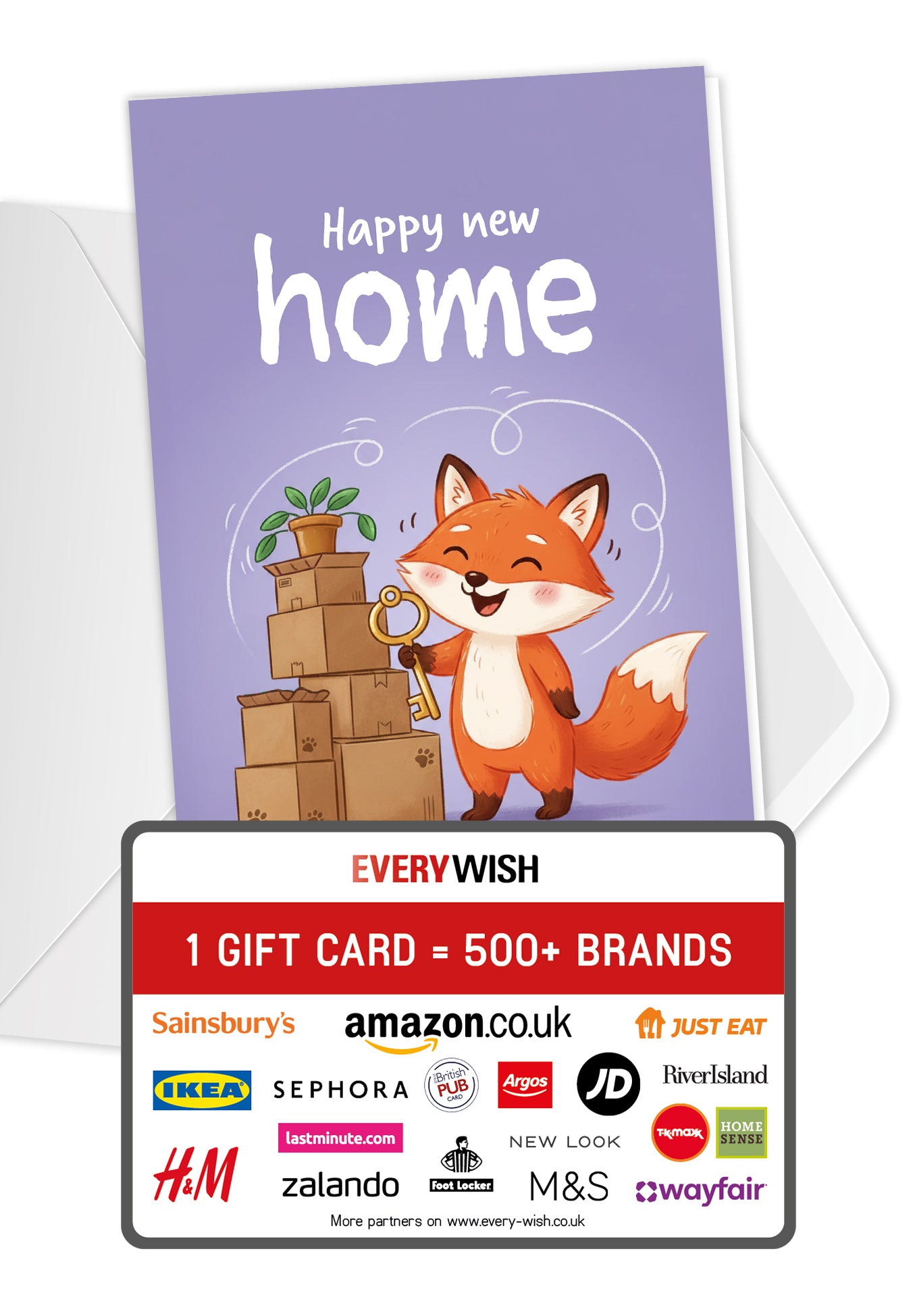 Happy new home - Fox Purple