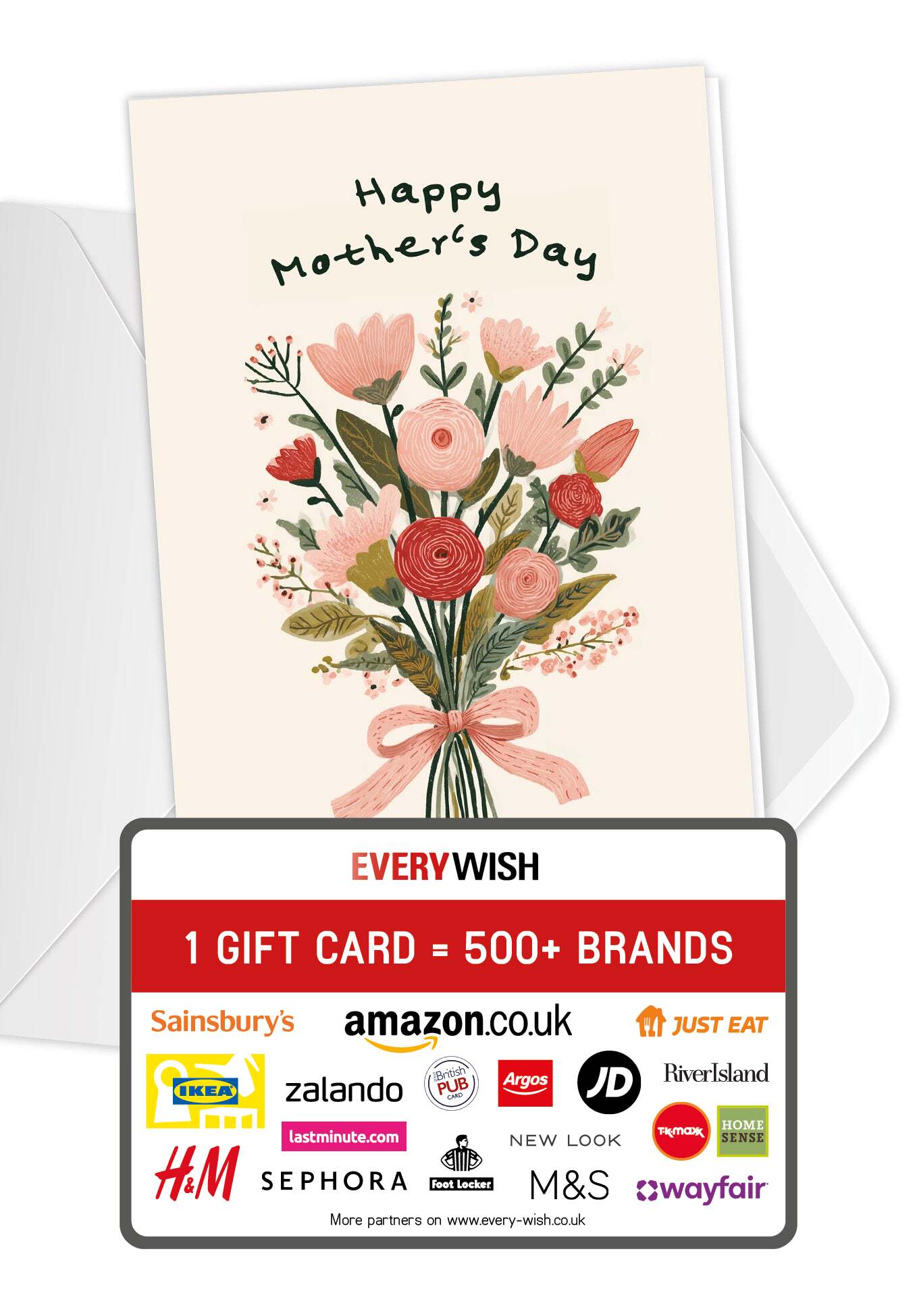 Happy Mother's Day - Bouquet Pink