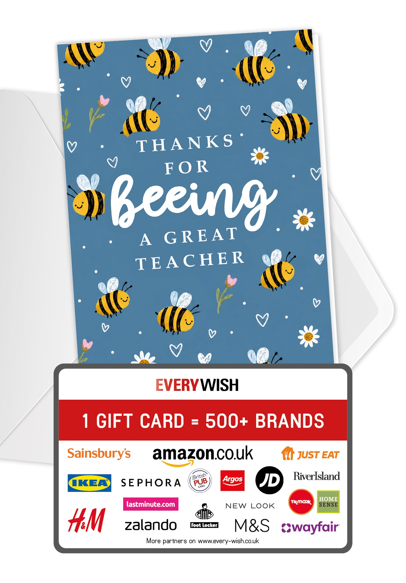 Thanks for beeing a great teacher - Bees blue