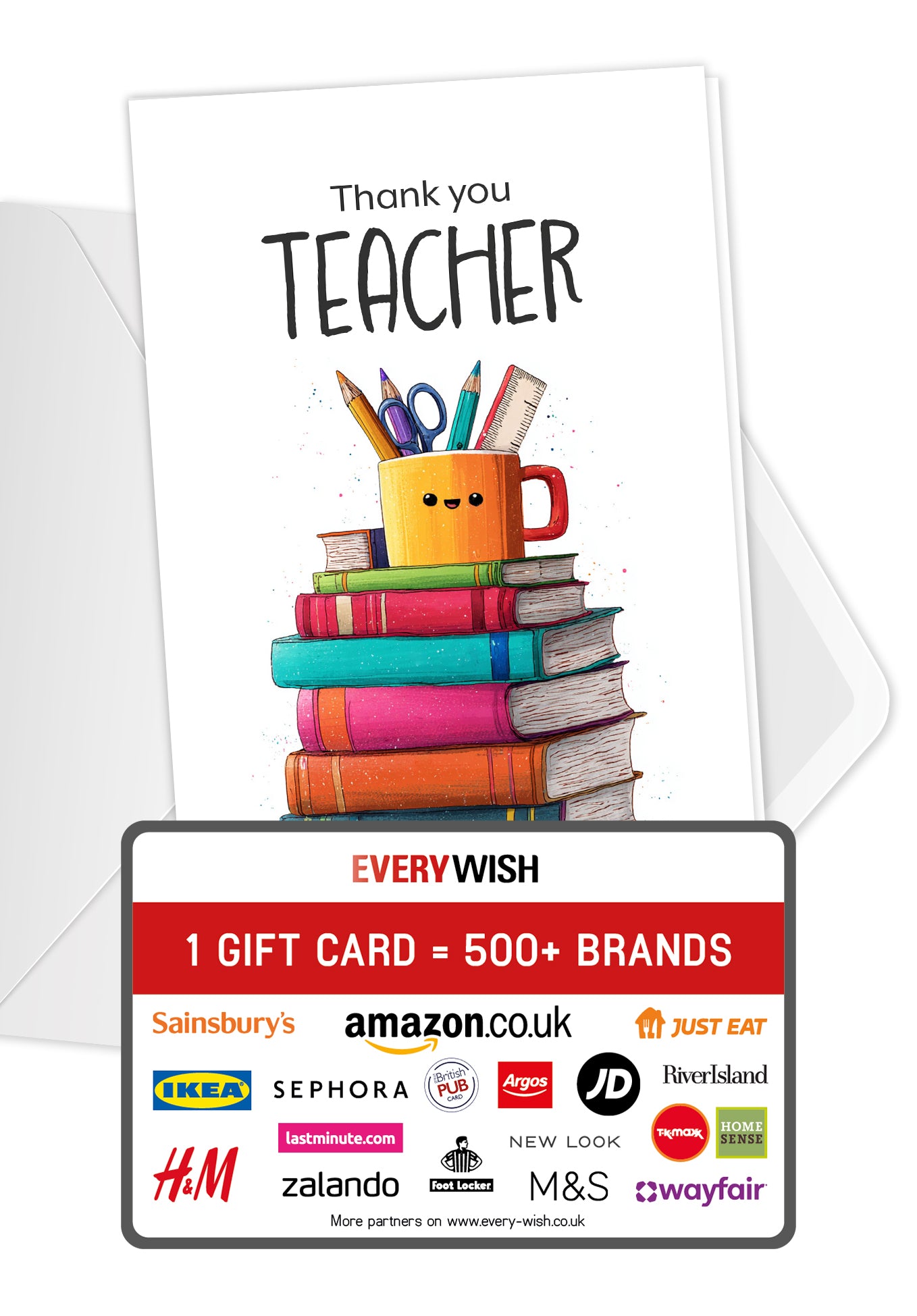 Thank you teacher - Books and mug