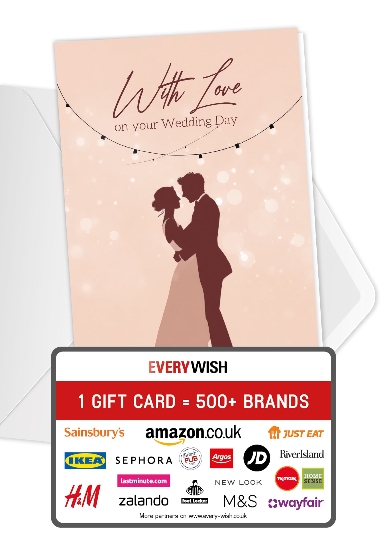 With love on your wedding day - Dancing couple