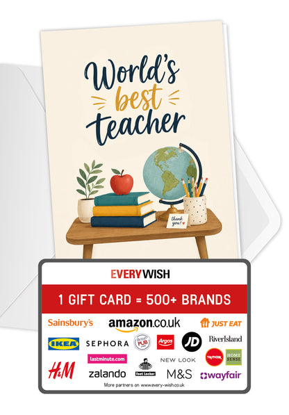 Worlds best teacher - Beige