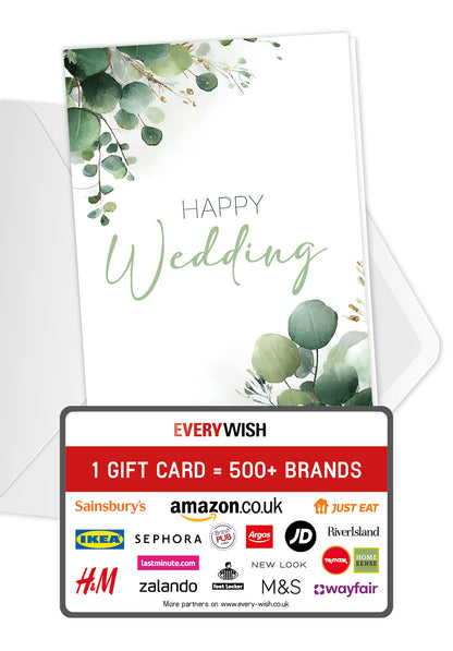 Happy wedding - Eucalyptus