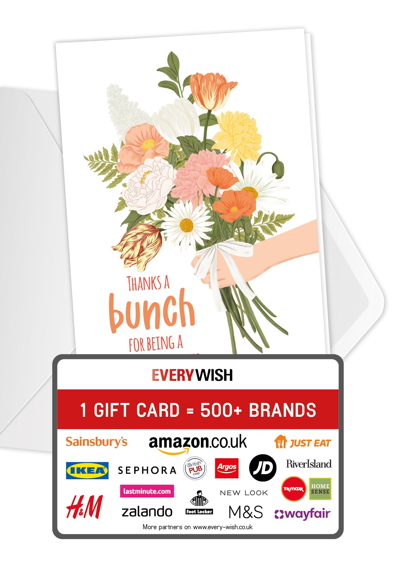 Thanks a bunch for being a wonderful teacher - Bouquet orange