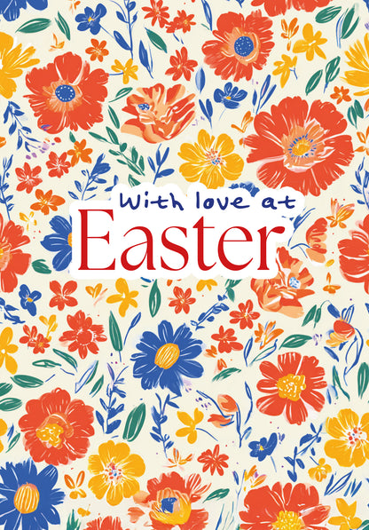 With love at Easter - Flower Pattern