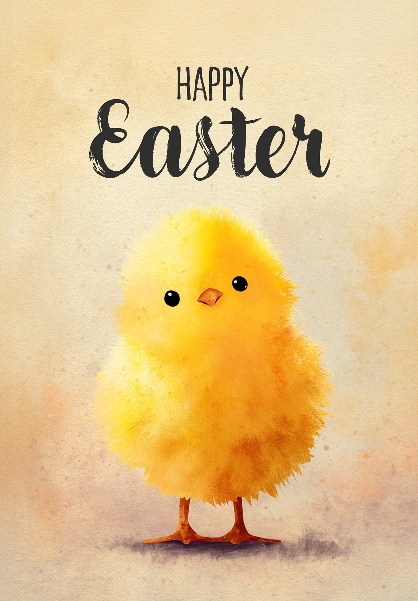 Happy Easter - Little Chick PDF