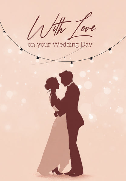With love on your wedding day - Dancing couple