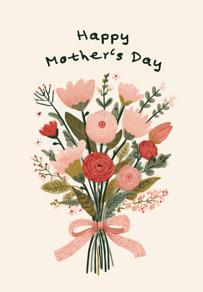 Happy Mother's Day - Bouquet Pink