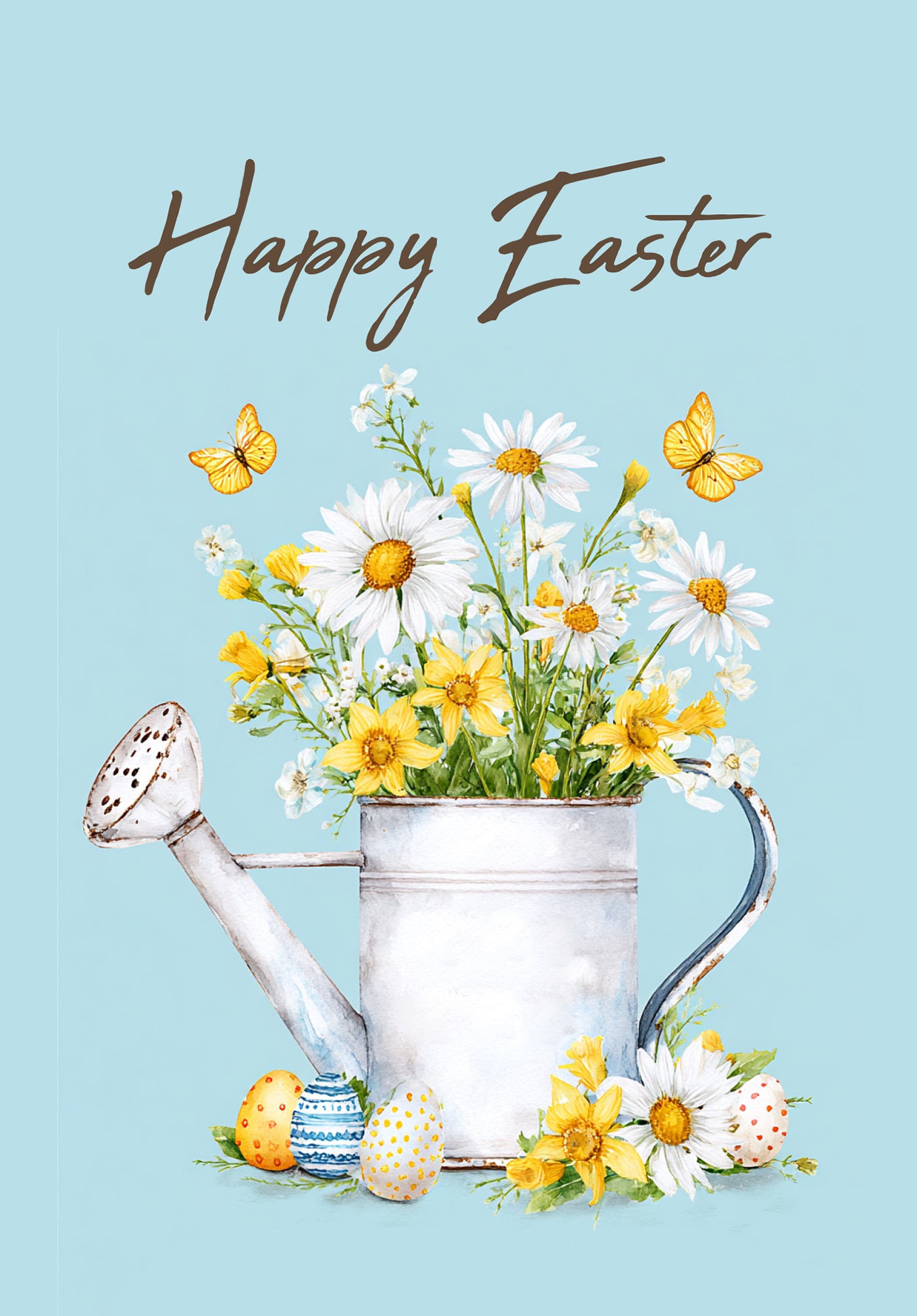 Happy Easter - Watering can