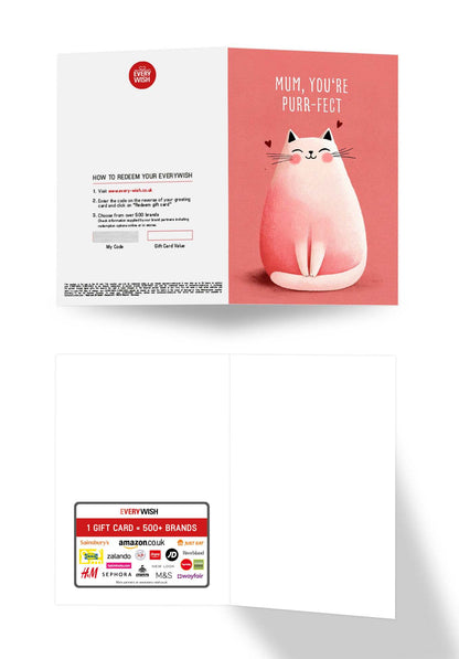 Mum you're purrfect - Cat Pink