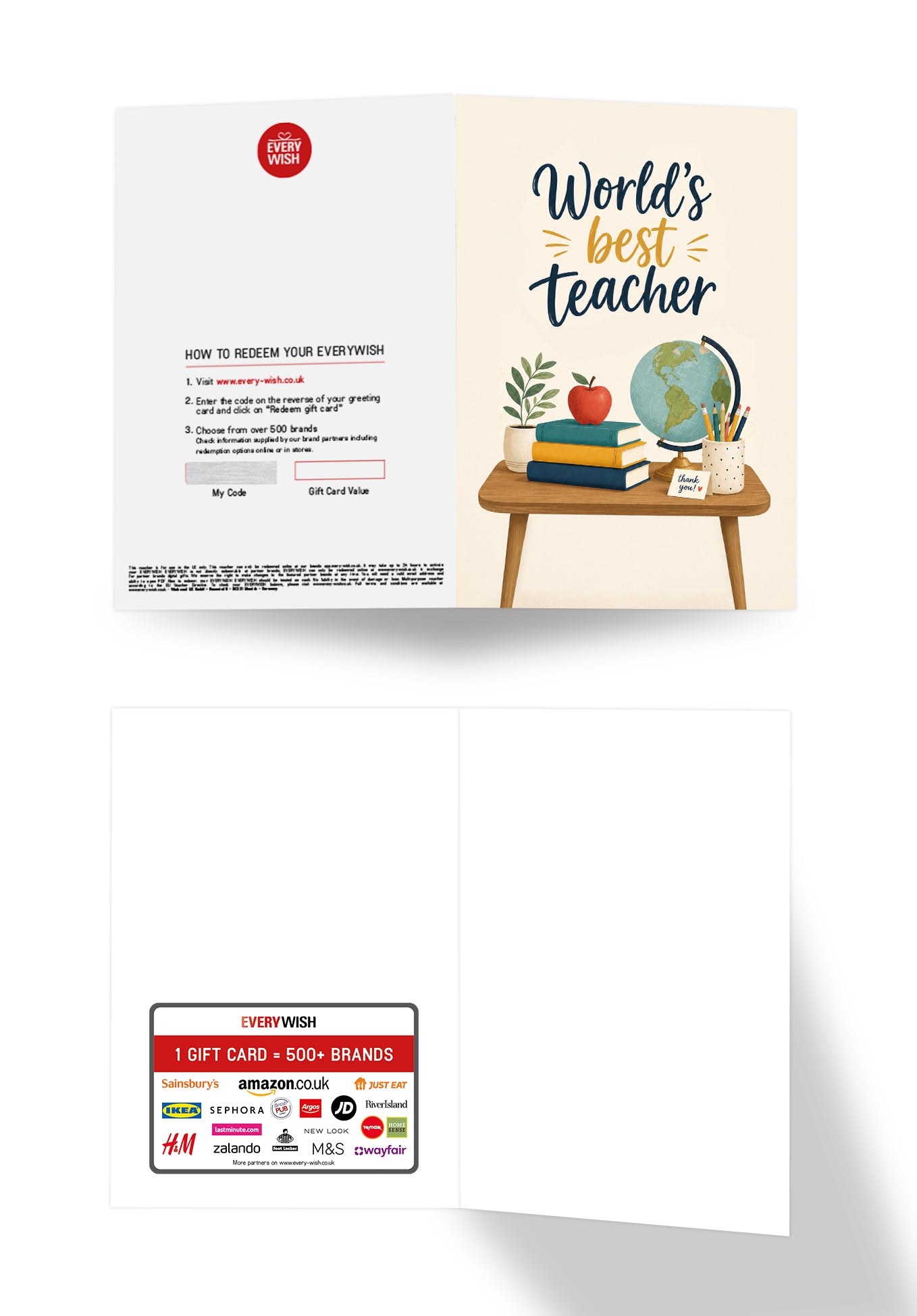 Worlds best teacher - Beige