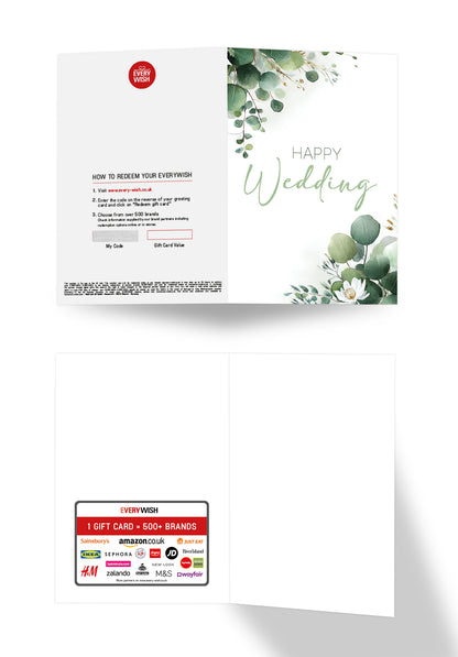 Happy wedding - Eucalyptus