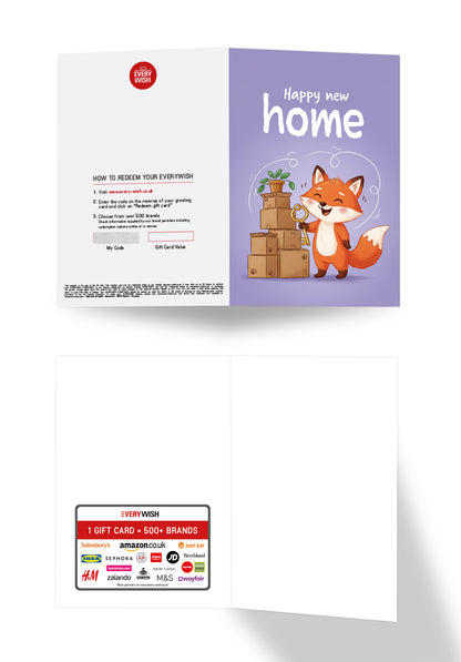 Happy new home - Fox Purple