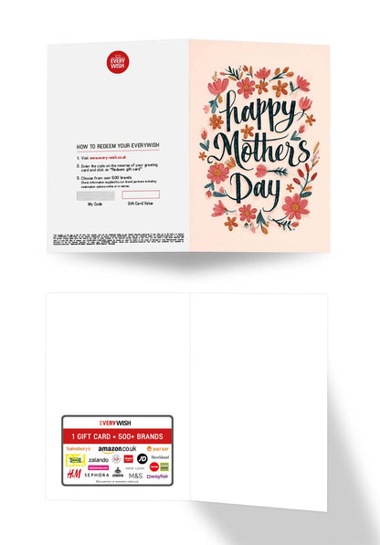 Happy Mothers Day - Flowers Pink