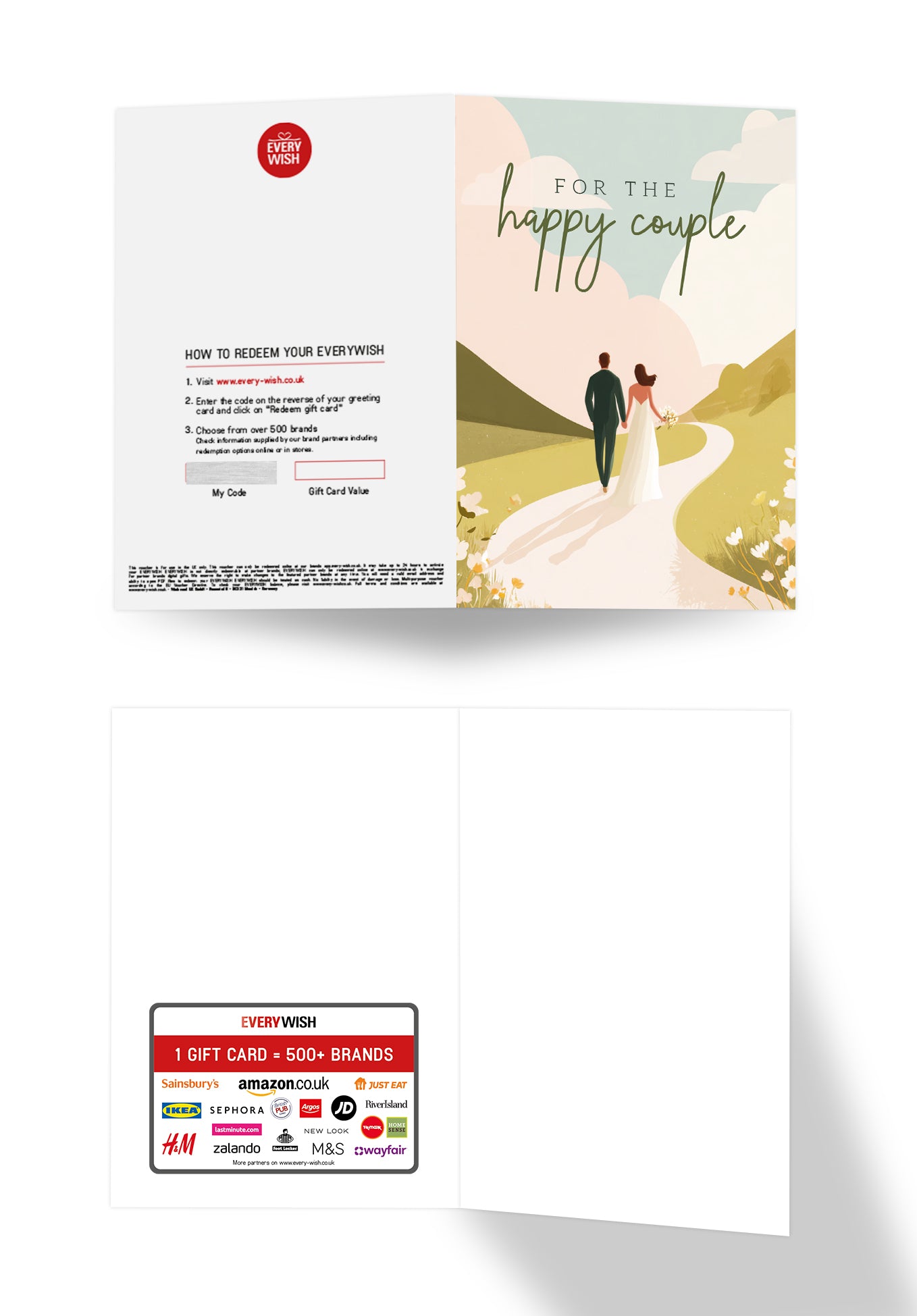 For the happy couple - Walking bridal couple