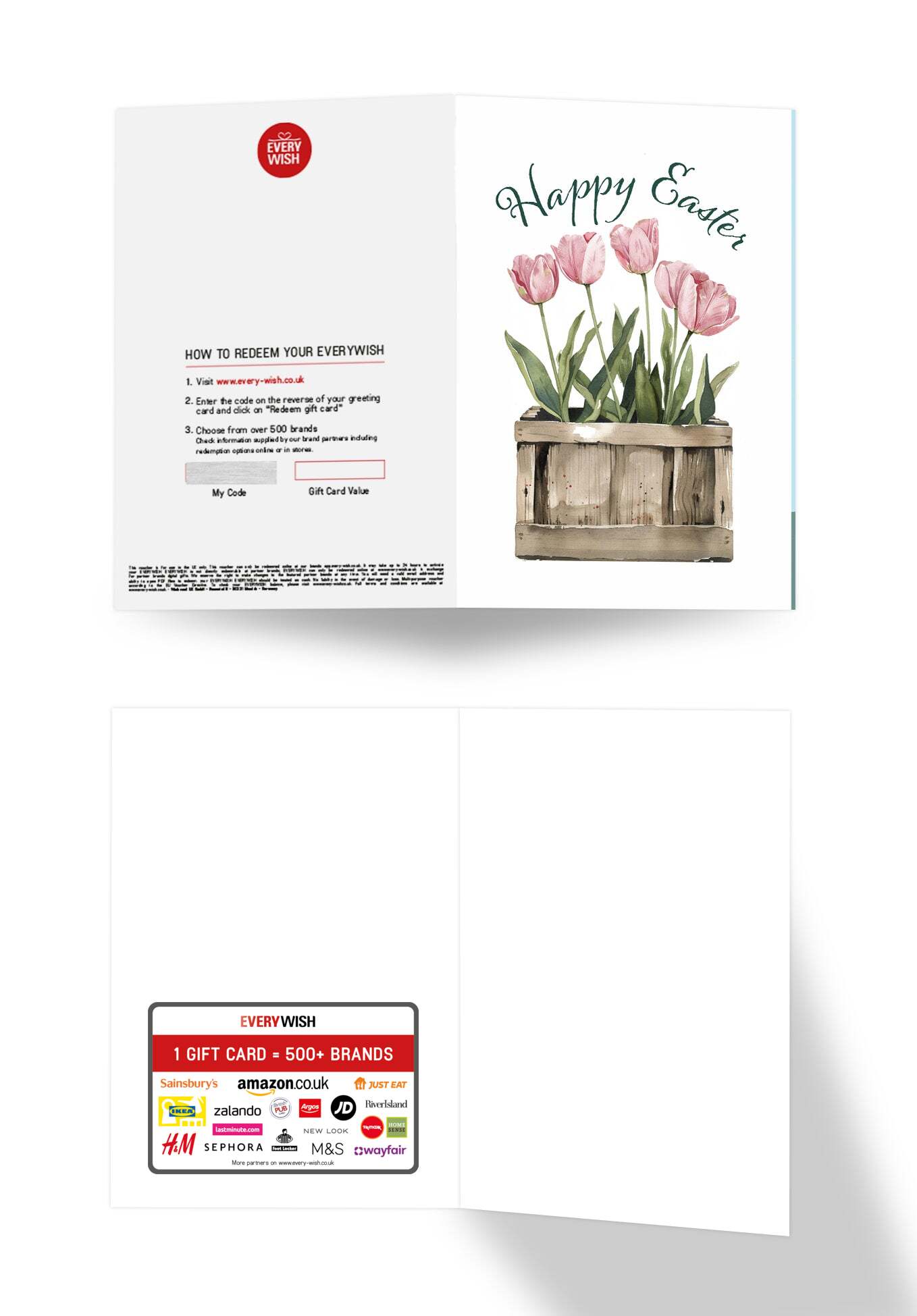Happy Easter - Box of tulips