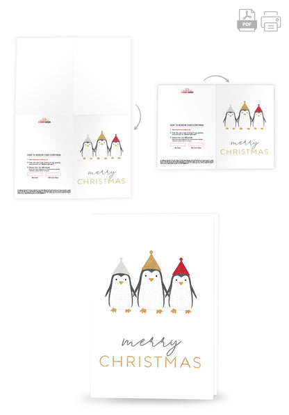 Merry Christmas - Penguins