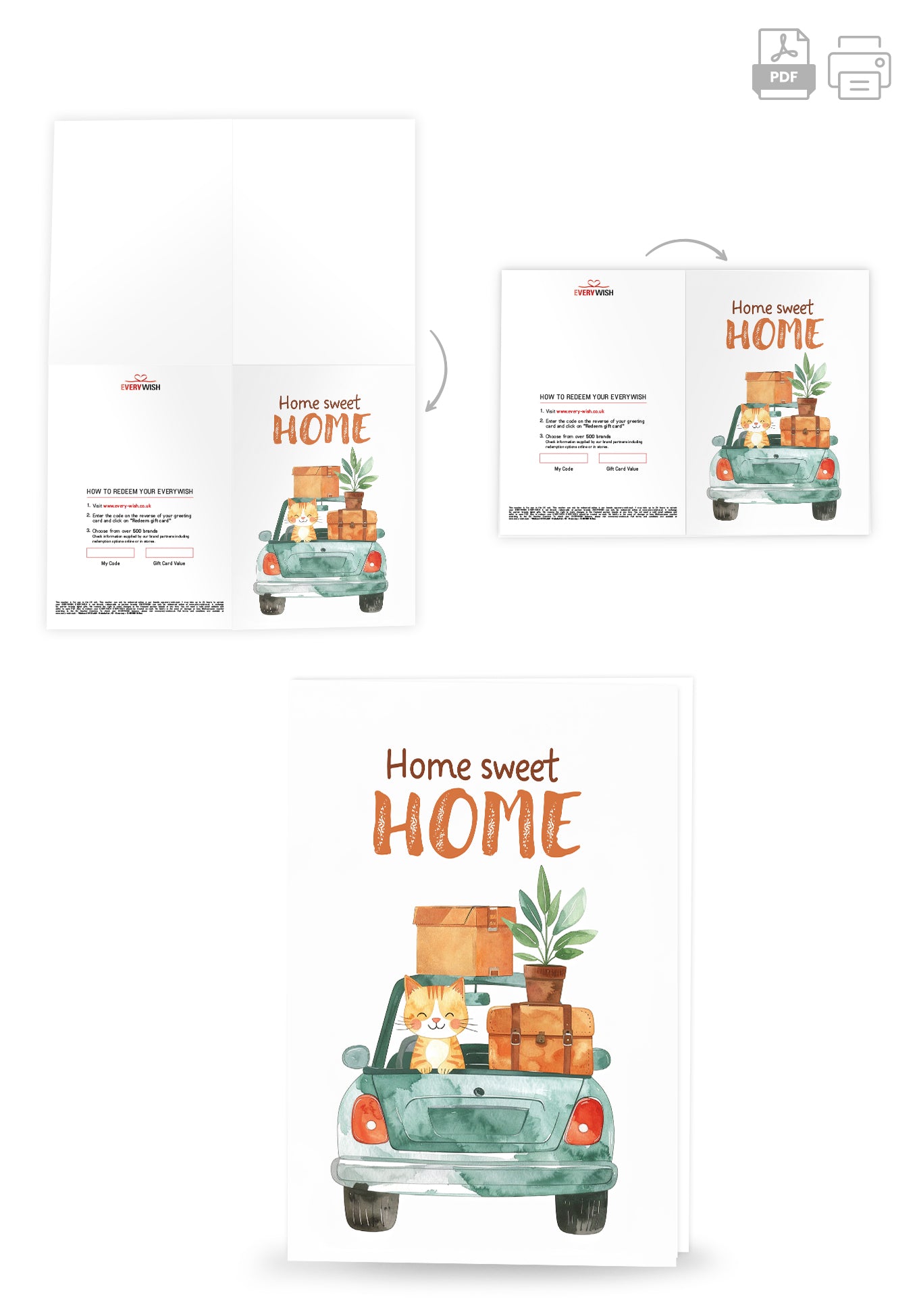 Home sweet home - Car Turquoise