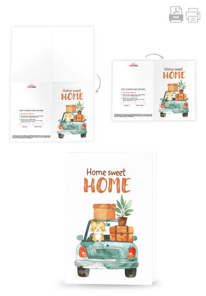 Home sweet home - Car Turquoise