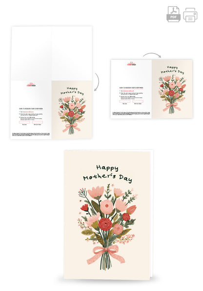 Happy Mother's Day - Bouquet Pink