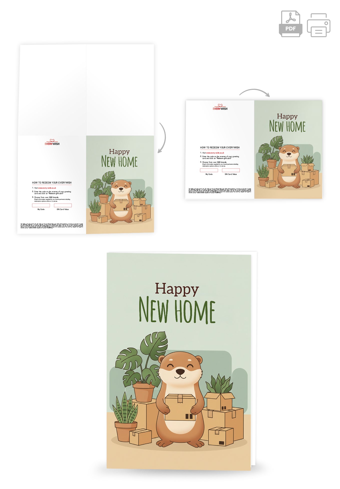 Happy new home - Otter
